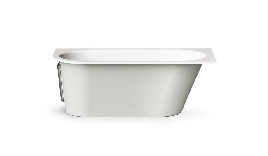 Sisseehitatav kivivann PAA VARIO M C 158×75 cm, ümar nurk C, läikiv kivimass 6 Встраиваемая ванна PAA VARIO M C, литьевой камень – 6