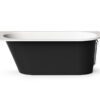 Sisseehitatav kivivann PAA VARIO M D 158×75 cm, ümar nurk D, läikiv kivimass 8 Встраиваемая ванна PAA VARIO L D, литьевой камень – 8