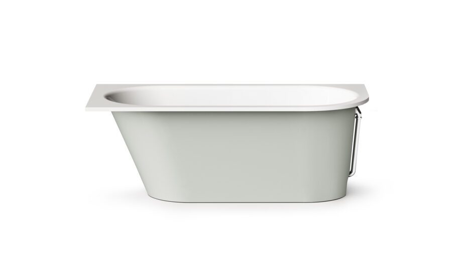 Sisseehitatav kivivann PAA VARIO M D 158×75 cm, ümar nurk D, läikiv kivimass 6 Встраиваемая ванна PAA VARIO L D, литьевой камень – 6