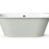 Sisseehitatav kivivann PAA VARIO XL AB 180×80 cm, ümarad nurgad A ja B, läikiv kivimass 7 Встраиваемая ванна PAA VARIO XL AB, литьевой камень – 7