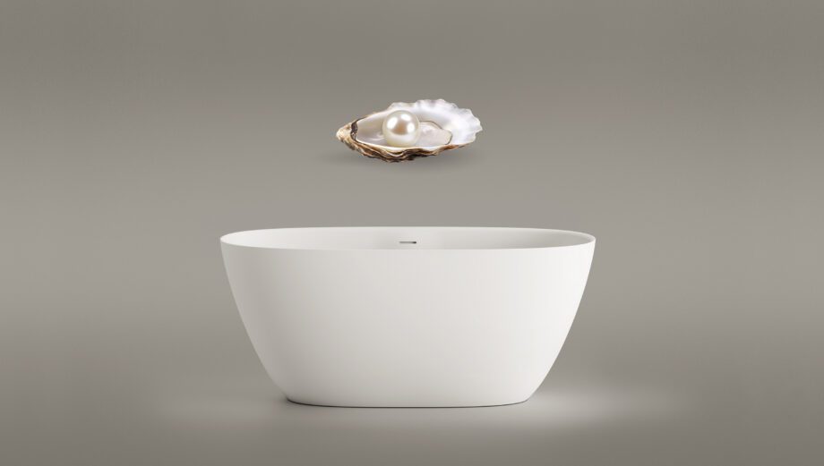 Отдельностоящая ванна PAA PERLA 145, литьевой камень – 7