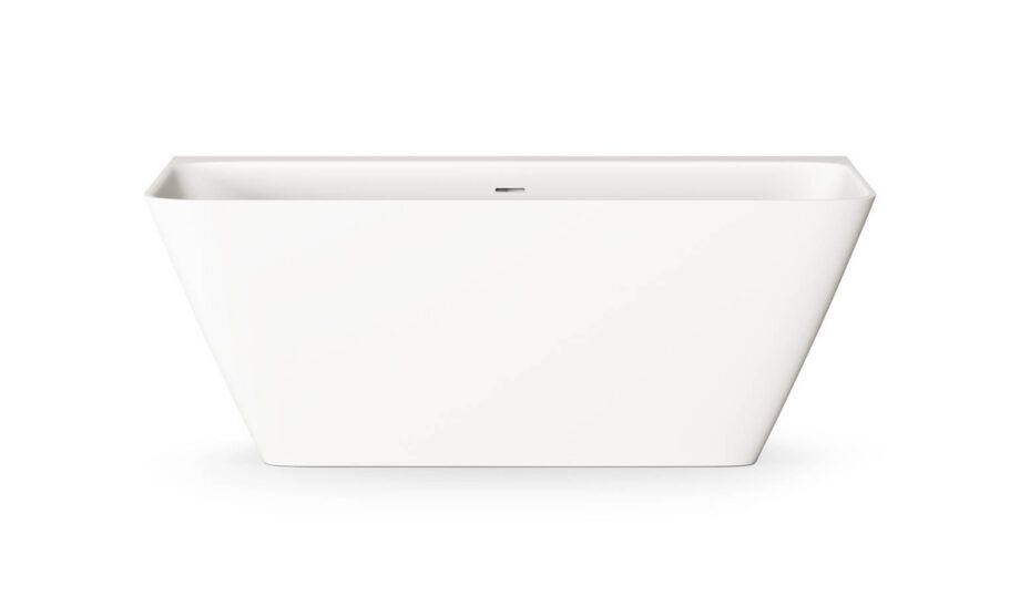Seinaäärne kivivann PAA QUADRO WALL 160,5×76 cm, matt Silkstone Пристенная ванна PAA QUADRO WALL 160,5x76 cm, Silkstone
