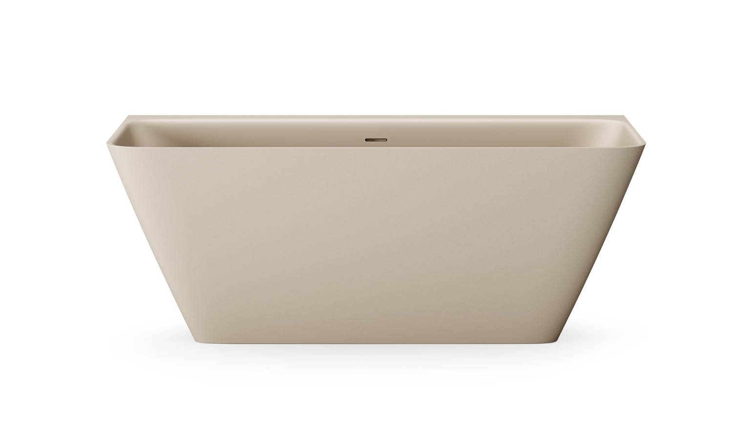 Пристенная ванна PAA QUADRO WALL 160,5x76 cm, Silkstone – 4