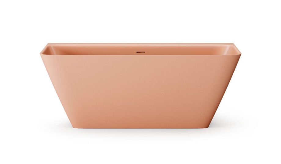 Seinaäärne kivivann PAA QUADRO WALL 160,5×76 cm, läikiv kivimass 2 Пристенная ванна PAA QUADRO WALL, литьевой камень – 2