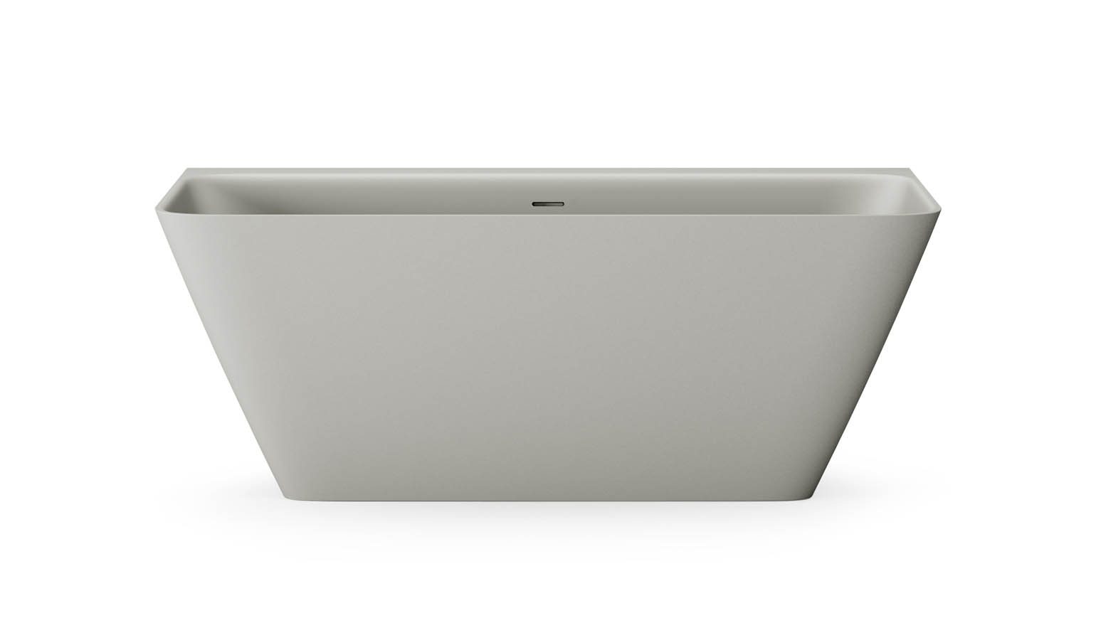 Пристенная ванна PAA QUADRO WALL 160,5x76 cm, Silkstone – 3
