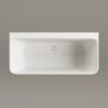 Seinaäärne kivivann PAA QUADRO WALL 160,5×76 cm, matt Silkstone 7 Пристенная ванна PAA QUADRO WALL 160,5x76 cm, Silkstone – 7
