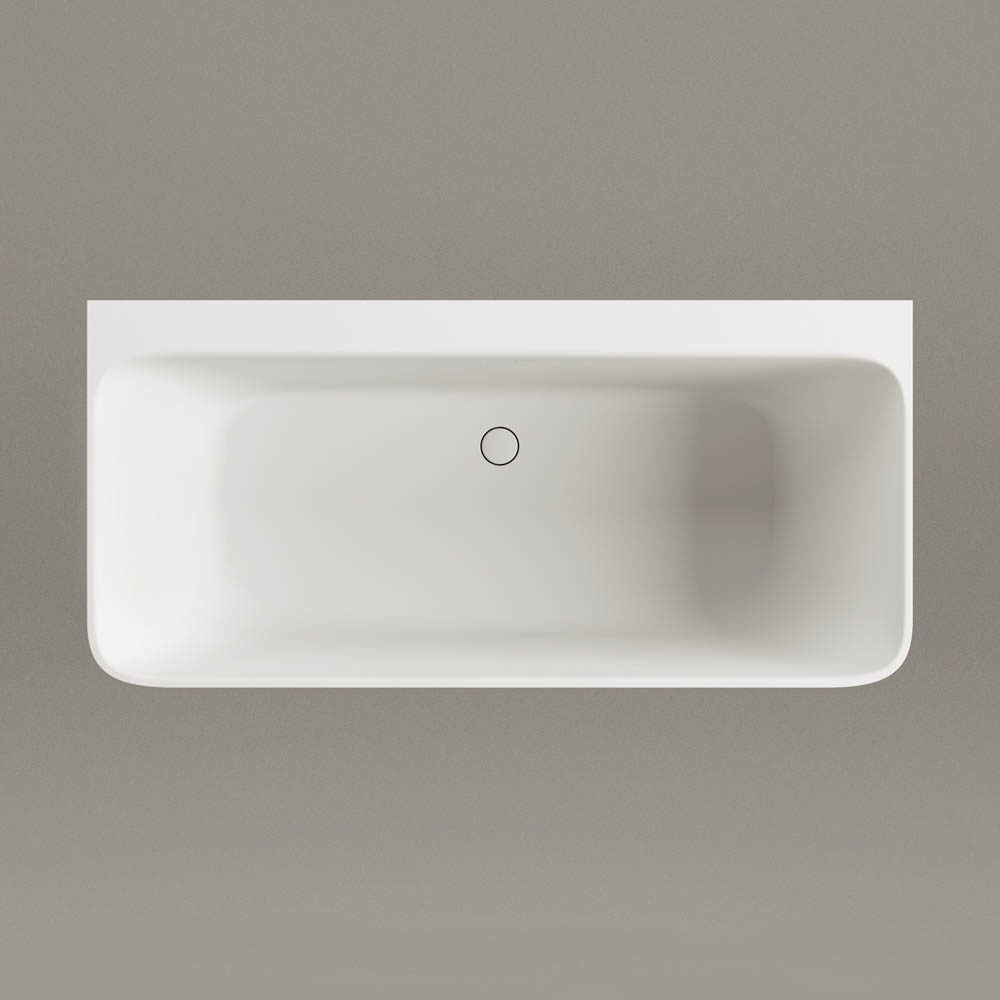Пристенная ванна PAA QUADRO WALL 160,5x76 cm, Silkstone – 7
