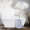Seinaäärne kivivann PAA QUADRO WALL 160,5×76 cm, matt Silkstone 2 Пристенная ванна PAA QUADRO WALL 160,5x76 cm, Silkstone – 2