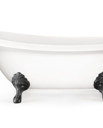 Ванна на ножках PAA VICTORIA 170x83 cm, ножки Graphite