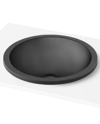 Встраиваемая раковина PAA ROUND IN Ø44 cm, Graphite
