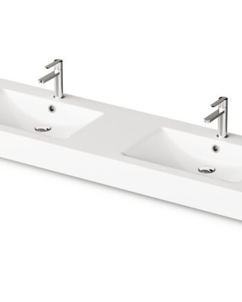 Двойная раковина PAA LONG STEP DUO 201x49 cm