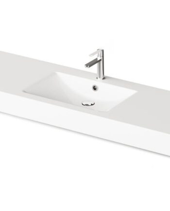 Раковина со столешницей PAA LONG STEP 150, чаша по центру