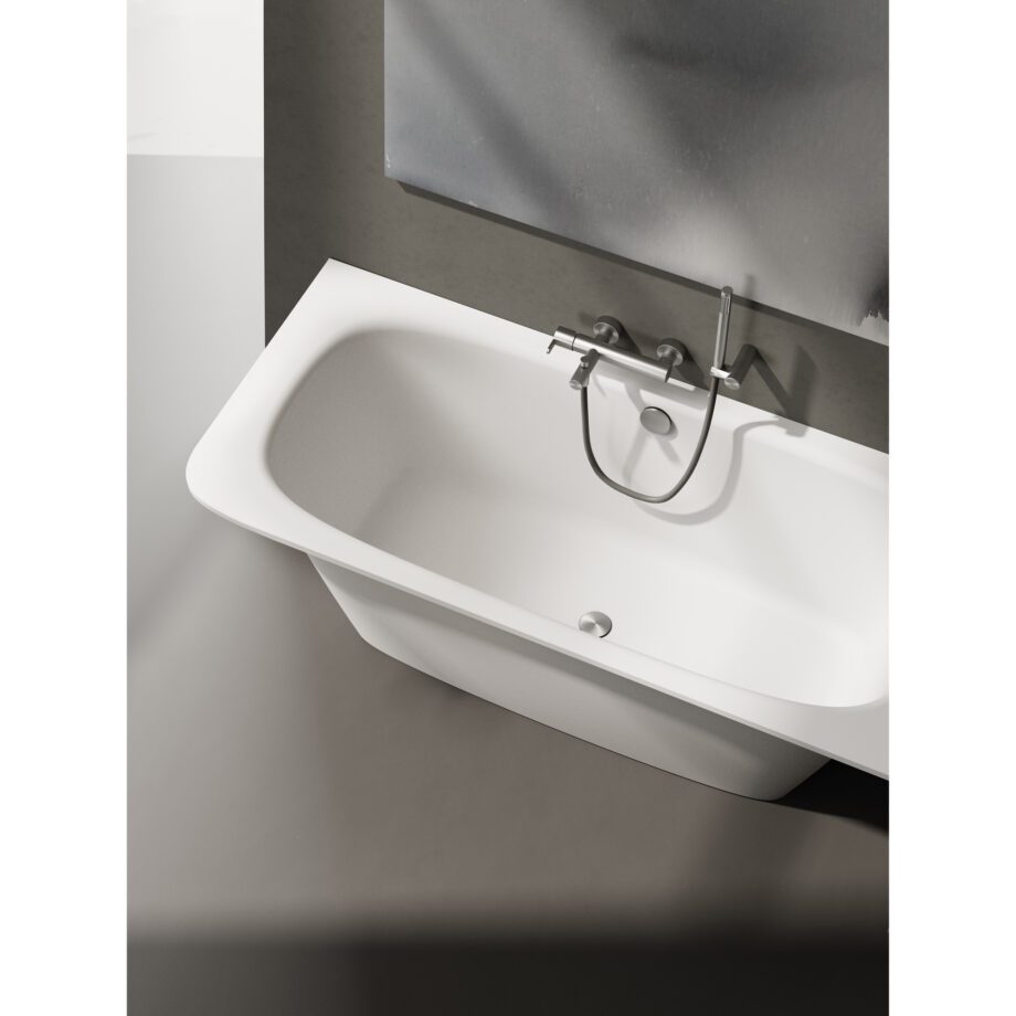 Встраиваемая ванна PAA SMART 150 A, литьевой камень – 3