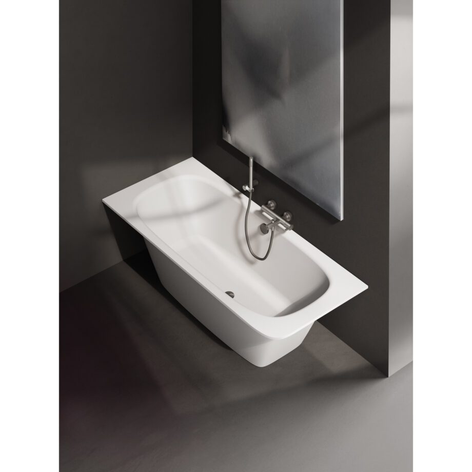 Встраиваемая ванна PAA SMART 150 AD, литьевой камень – 3