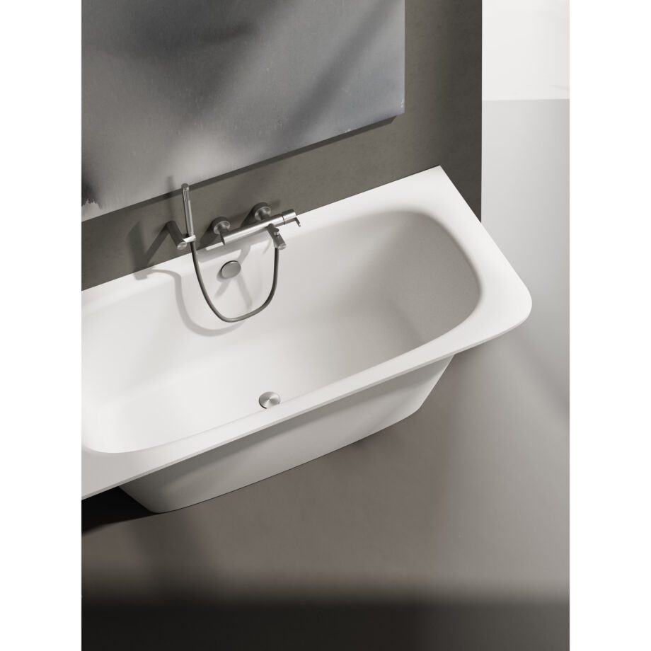 Встраиваемая ванна PAA SMART 150 AD, литьевой камень – 4