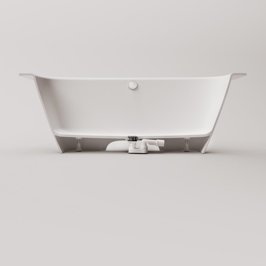 Встраиваемая ванна PAA SMART 150 A, литьевой камень – 9