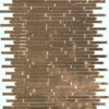 Glasmosaik Dune Copper Mirror, 26,5x28,5 cm, 5 mm