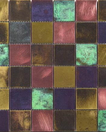 Metallmosaik Dune Bronzo, 29,8x29,8 cm, 8 mm