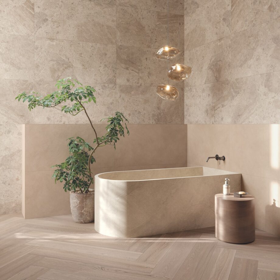Террасная плитка под камень ABK Era Blooming Taupe, 60x120 см, 20 мм, для улицы, противоскользящая R11 – 2