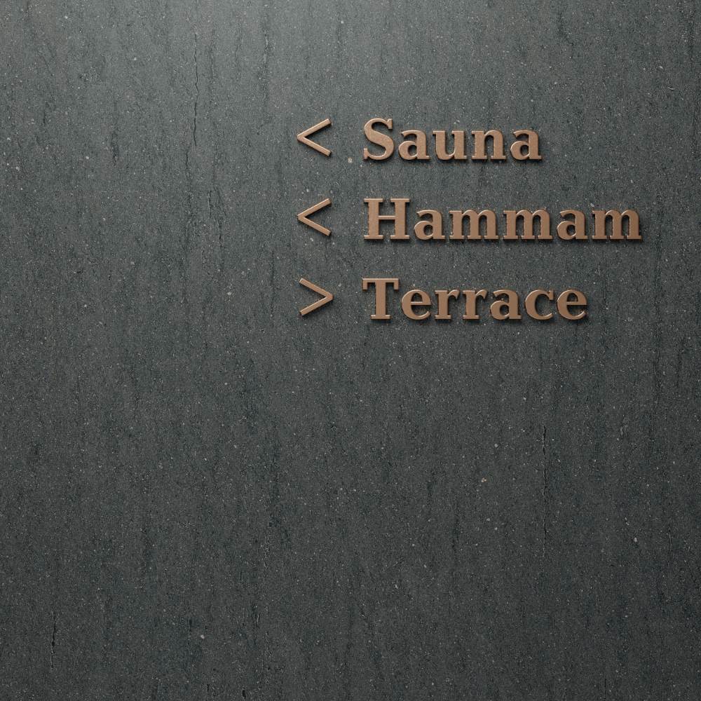 Крупноформатная керамогранитная плита под камень ABK Poetry Stone Reloaded Basaltina Dark, 120x280 см, 6 мм, натуральная матовая P.tech, противоскользящая R10