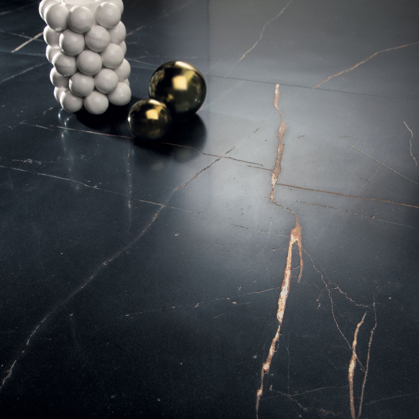 Керамогранит под мрамор ABK Sensi 900 Precious Black, 120x120 см, 8,5 мм, полированная (lux)