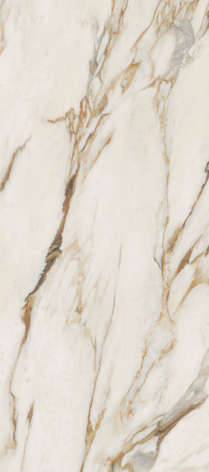 Керамогранитная плита под мрамор ABK Sensi Signoria Calacatta Vena Oro, 120x280 см, 6 мм, полированная (lux)