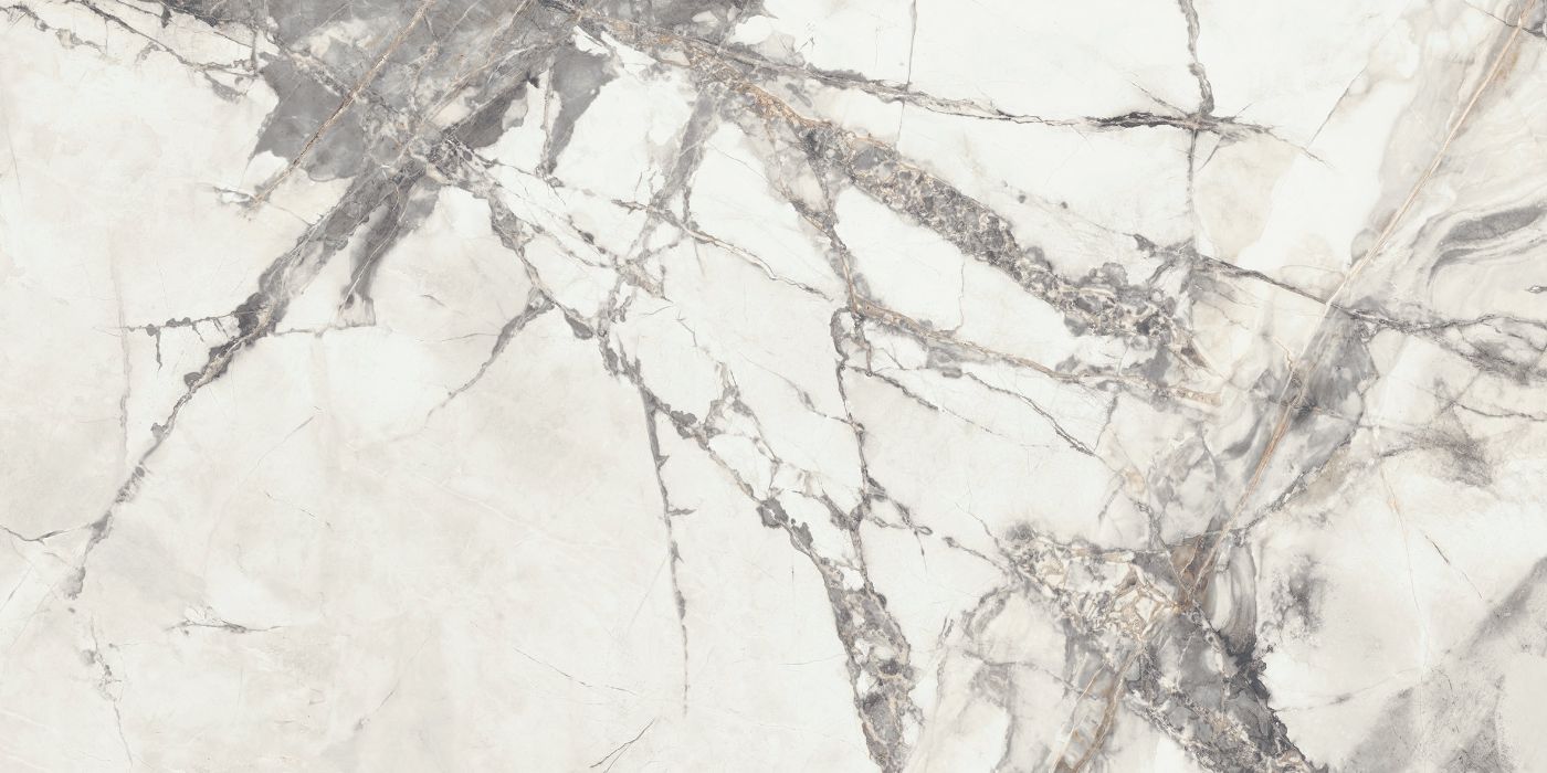 Керамогранит под мрамор ABK Sensi Up Invisible Pearl, 60x120 см, 8,5 мм, натуральная матовая, противоскользящая R10