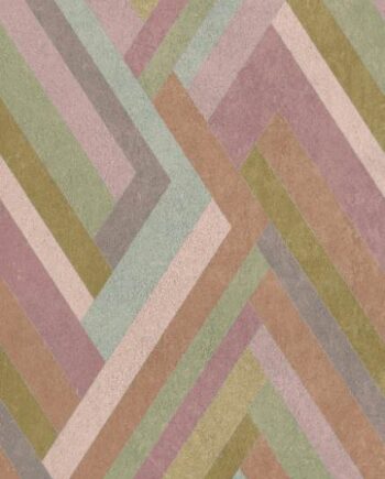 Крупноформатная декоративная плита с рисунком ABK Wide&Style Blocks Lilac, 120x280 см, 6 мм, матовая