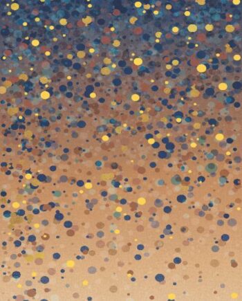 Крупноформатная декоративная плита с рисунком ABK Wide&Style Confetti Blue A, 160x320 см, 6 мм, матовая