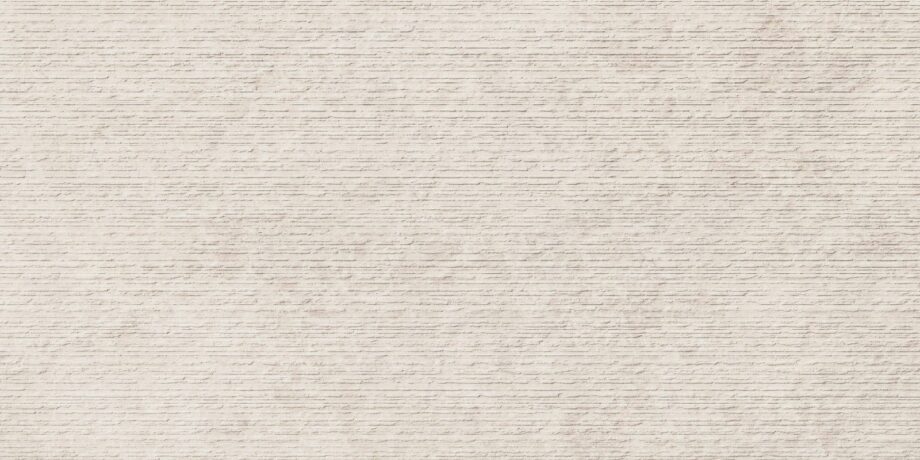 Декоративная керамическая плитка под камень ABK Era Groove Ivory, 60x120 см, 8,5 мм, рельефная, матовая