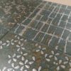 187760N-4 Etnomustriga metalliefektiga portselanplaat Dune Diurne Oxide Ethnic, 20x20 cm, 9 mm, roostepruun