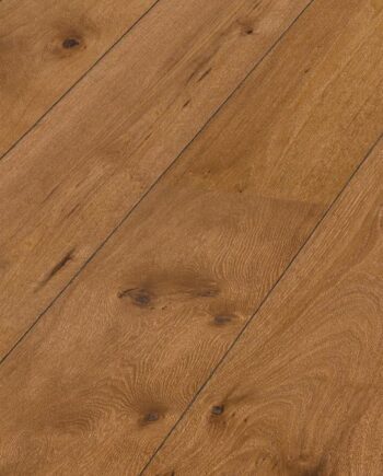 Дубовый паркет Meister, Lindura HD 400, Authentic chestnut brown oak 08911, 1 полоса, 2200 x 270 мм, брашированная, натуральное масло