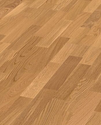 Дубовый паркет Meister, Longlife PC 200, Oak harmonious 09032, 3 полосы, 2400 x 200 мм, брашированная, ультраматовый лак
