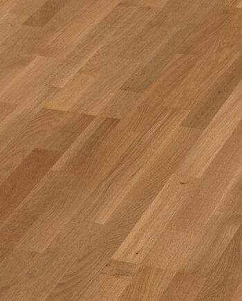 Дубовый паркет Meister, Longlife PC 200, Oak lively lightly smoked look 09039, 3 полосы, 2400 x 200 мм, брашированная, ультраматовый лак