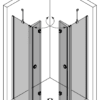 Душевой уголок Hietakari Forma 381 – 3D-чертёж 2 Душевой уголок Hietakari Forma 381, складная дверь с неподвижной частью + складная дверь с неподвижной частью – 4