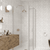 Душевой уголок Hietakari Infinia 253, алюминиевый профиль, прозрачное стекло Душевой уголок Hietakari Infinia 253, неподвижная стенка + распашная дверь с неподвижной частью – 4