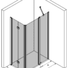 Душевой уголок Hietakari Infinia 260 – 3D-чертёж