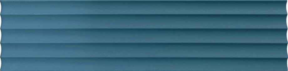 Soonelise reljeefiga keraamiline seinaplaat Dune Ima Azul