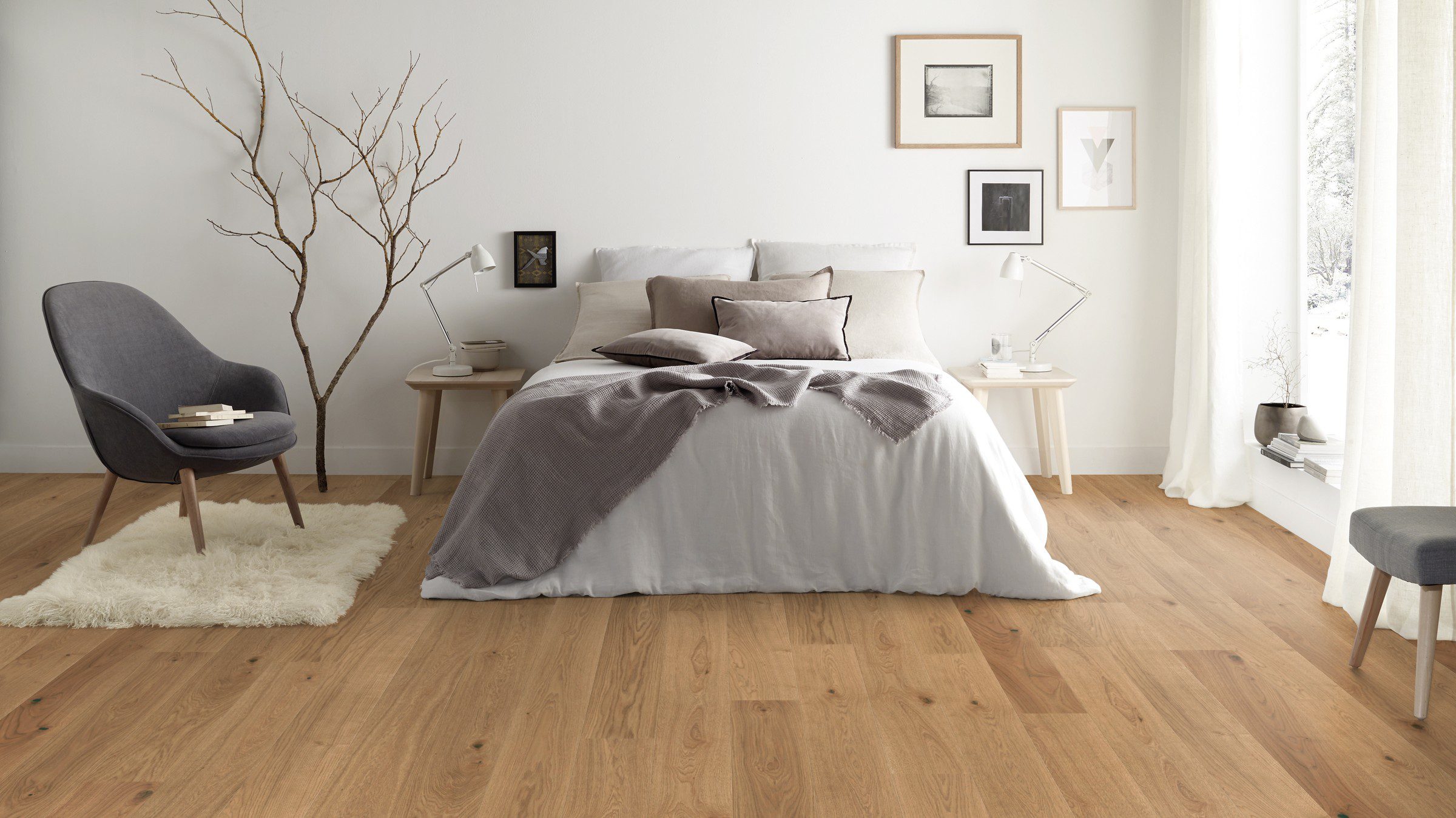 Tammeparkett Tarkett Shade Nutmeg Plank XT magamistoas