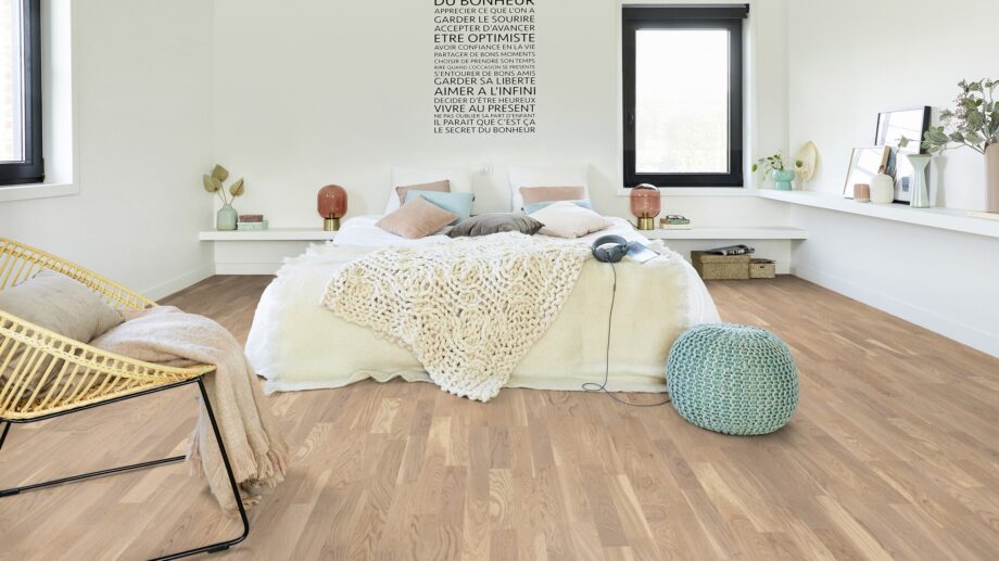Tammeparkett Tarkett Shade Cream White TreS magamistoas