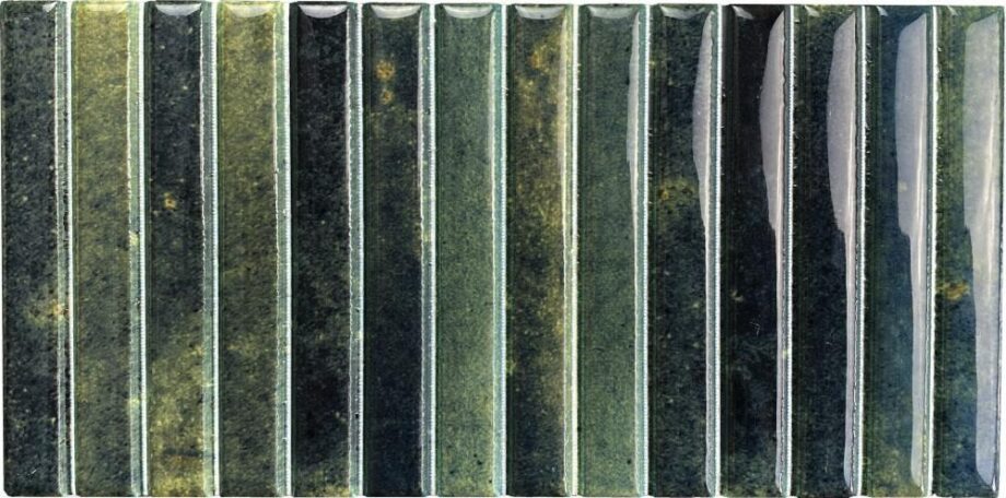 Керамическая мозаика Dune Kit-Kat Grass Glossy, 11,5x23,1 см, 8 мм