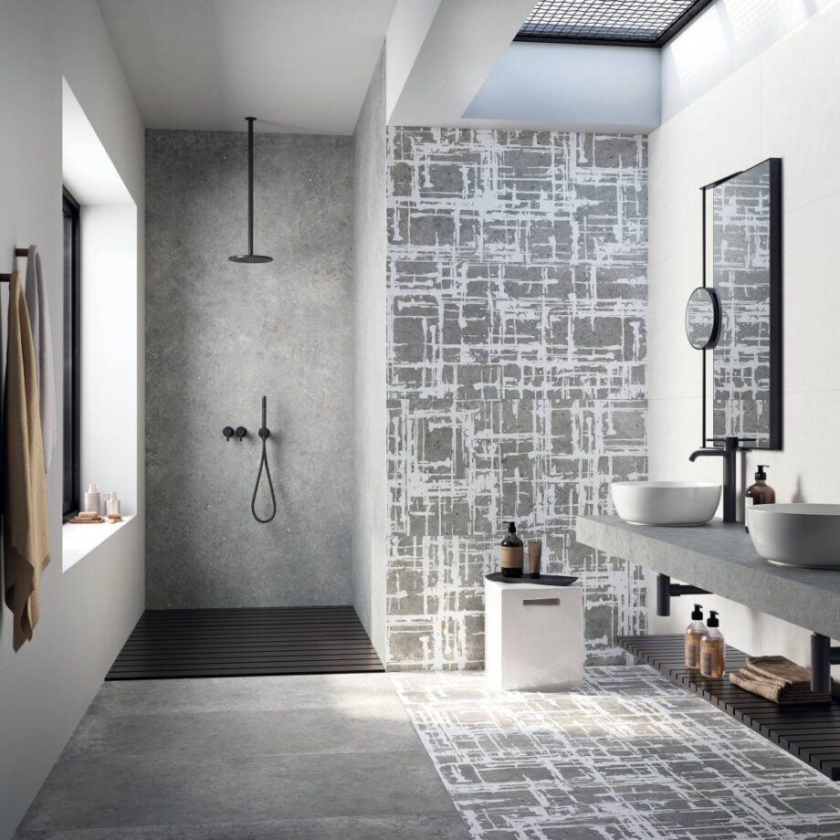 Декоративная керамическая плитка под камень ABK Poetry Stone Carpet Grey, 60x60 см, 8,5 мм, матовая – 5