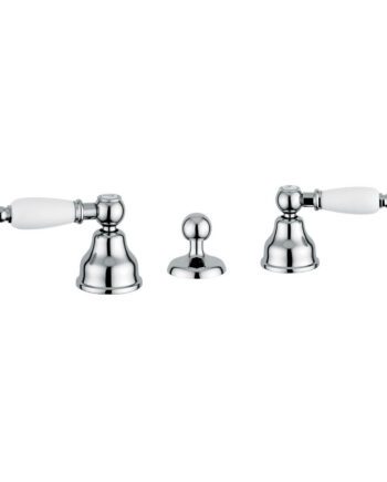 Смеситель для биде на 3 отверстия Emmevi Decò Ceramic 121034
