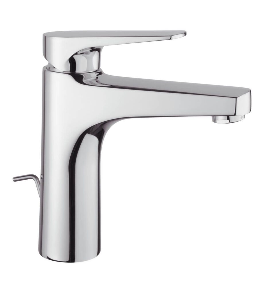 Высокий смеситель для раковины Emmevi Nicla 89003BIG с клапаном