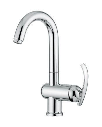 Высокий смеситель для раковины Emmevi Ramses 72073 с клапаном