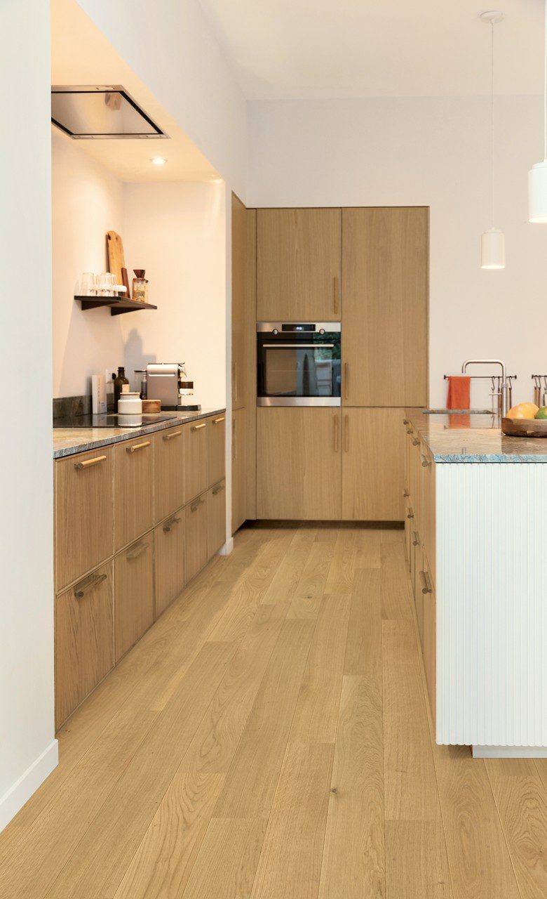 Laudparkett Quick-Step Amato Leather Oak eriti matt lakk, veekindel 145mm