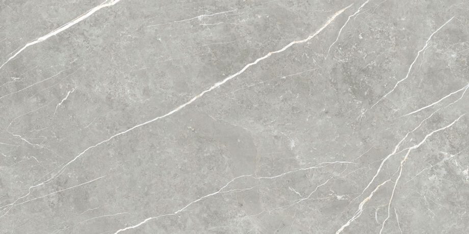 Полированная напольная плитка из керамогранита под мрамор Tau Elite Gray Pol, 60×120 см, 10,5 мм, серый, ректифицированная Полированная напольная плитка из керамогранита под мрамор Tau Elite Gray Pol, 60x120 см, 10,5 мм, серый, ректифицированная