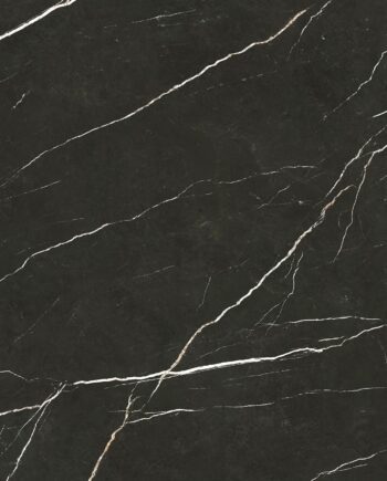 Матовая напольная плитка из керамогранита под мрамор Tau Elite Black, 120x120 см, 9 мм, чёрный, R10, ректифицированная