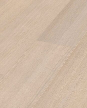 Дубовый паркет Meister, Lindura HD 400, Natural pearl white oak 20229, 1 полоса, 2200 x 270 мм, брашированная, ультраматовый лак