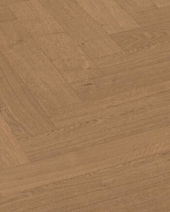 Паркет ёлочка Meister, Lindura HS 500, Classic oak Clay brown 20233, ёлочка, 700 x 140 мм, брашированная, ультраматовый лак